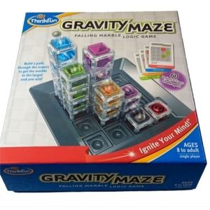 Gravity Maze Falling Marble Logic Game, Thinkfun | EUC |Single Player